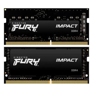 Memória So-Dimm DDR4 Kingston 16Gb Kit 2x8GB Fury Impact 2666MHz CL15