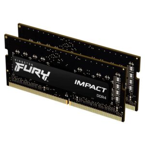 Memória So-Dimm DDR4 Kingston 16Gb Kit 2x8GB Fury Impact 2666MHz CL15