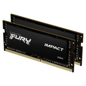 Memória So-Dimm DDR4 Kingston 16Gb Kit 2x8GB Fury Impact 2666MHz CL15