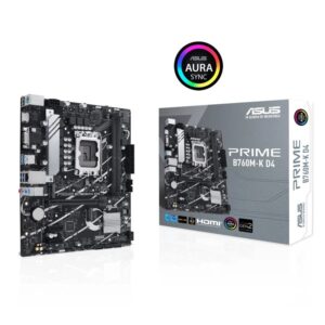 Motherboard Asus PRIME B760M-K D4 Socket 1700 mAtx 12