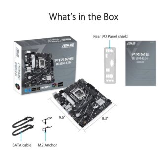 Motherboard Asus PRIME B760M-K D4 Socket 1700 mAtx 12