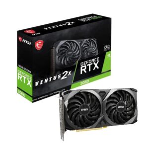 Placa Gráfica Msi RTX 3060 Ventus 2X OC 12Gb GDDR6