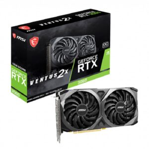 Placa Gráfica Msi RTX 3060 Ventus 2X OC 12Gb GDDR6