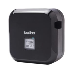 Rotuladora Eletrónica Portátil Brother PT-P710BT Bluetooth Velocidade 20mmSeg Preta