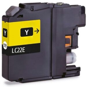 Tinteiro Compatível Brother LC22E Substitui LC22EY Amarelo