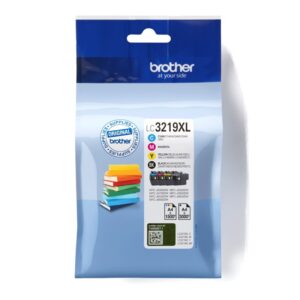 Tinteiro Original Multipack Brother LC-3219XL Azul Magenta Amarelo Preto