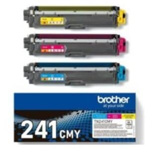 Toner Original Multipack Brother TN241CMY Azul Magenta Amarelo