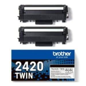 Toner Original Brother TN2420TWIN Multipack XL Alta Capacidade 2x Preto