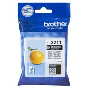 Tinteiro Original Brother LC-3211BK Preto