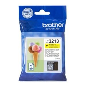 Tinteiro Original Brother LC-3213Y Amarelo