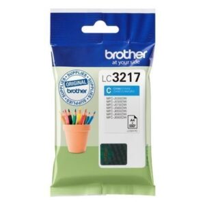 Tinteiro Original Brother LC-3217C Azul