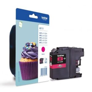 Tinteiro Original Brother LC-123M Magenta