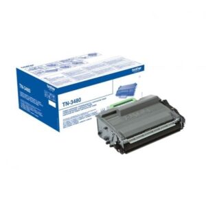 Toner Original Brother TN-3480 Alta Capacidade Preto