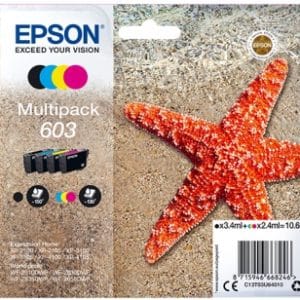 Tinteiro Original Multipack Epson nº603 Azul Magenta Amarelo Preto