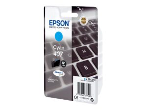 Tinteiro Original Epson 407 Azul