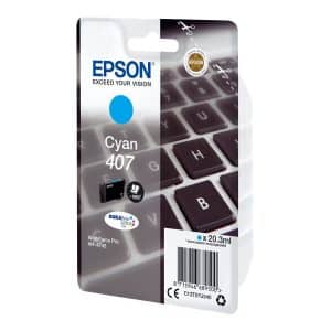 Tinteiro Original Epson 407 Azul