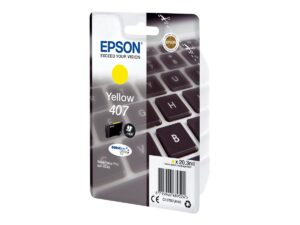 Tinteiro Original Epson 407 Amarelo