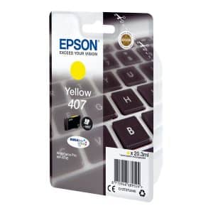 Tinteiro Original Epson 407 Amarelo