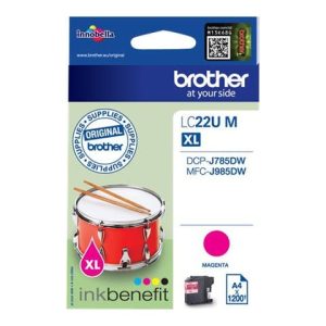 Tinteiro Original Brother LC22UMBP XL Alta Capacidade Magenta