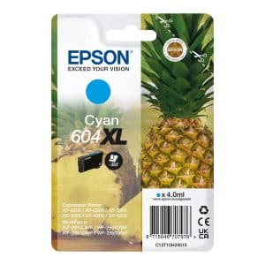 Tinteiro Original Epson 604XL Alta Capacidade Azul