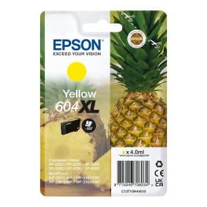 Tinteiro Original Epson 604XL Alta Capacidade Amarelo