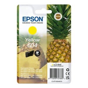 Tinteiro Original Epson 604 Amarelo