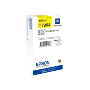 Tinteiro Original Epson T7894 XXL Alta Capacidade Amarelo