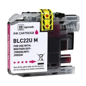 Tinteiro Compatível Brother LC22U Substitui LC22UMBP Magenta