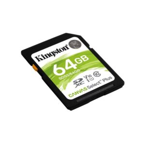 Cartão SD Kingston CANVAS Select Plus 64Gb SD XC Class 10 100MBs