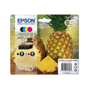 Tinteiro Original Multipack Epson 604XL Alta Capacidade Azul Magenta Amarelo Preto