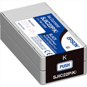 Tinteiro Original Epson C33S020601/SJIC22P(K) Preto