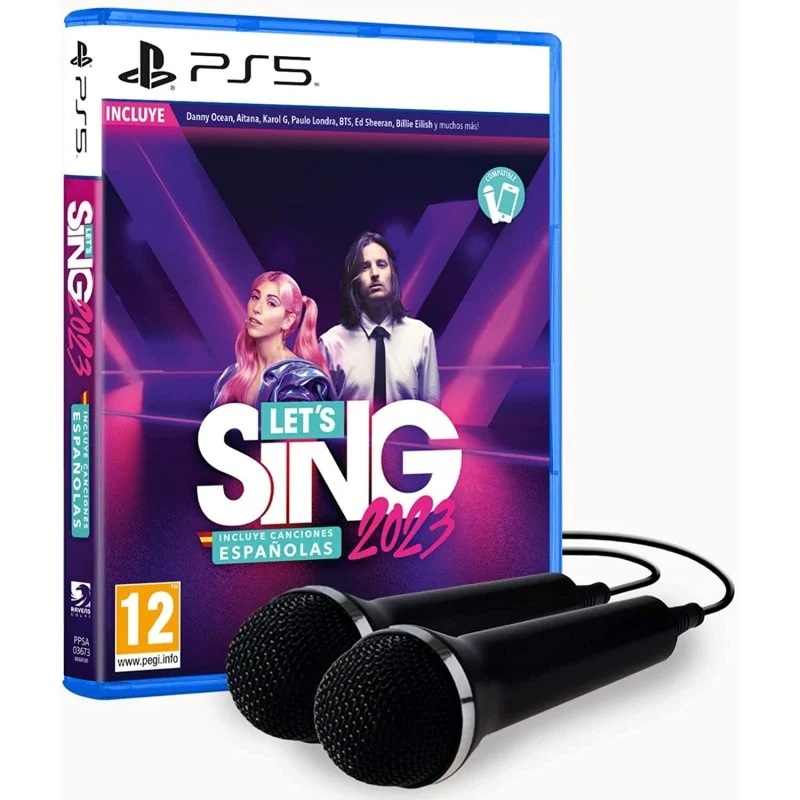 Jogo Nintendo Switch Let's Sing 2022 + 2 Microfones 