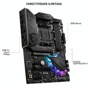 Motherboard MSI B550 Gaming Plus ATX DDR4 AM4