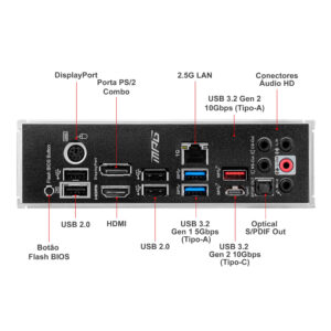 Motherboard MSI B550 Gaming Plus ATX DDR4 AM4