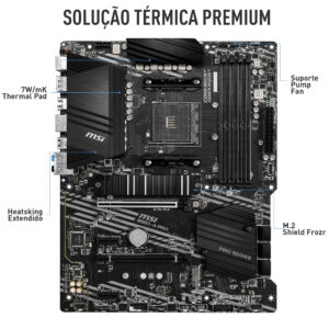 Motherboard MSI Pro B550-A ATX DDR4 AM4