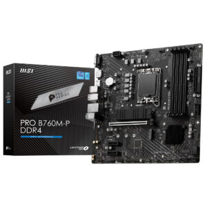 Motherboard MSI Pro B760M-P mATX DDR4 1700