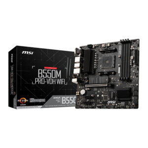 Motherboard MSI Pro-VDH B550M mATX Wifi DDR4 AM4