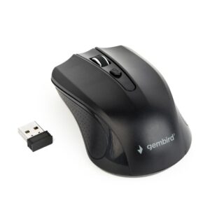 Rato Gembird Wireless Comfort 1600Dpi Preto