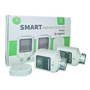 Sistema Inteligente para Radiadores R7075 Kit 2x Válvulas mais Zigbee