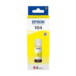 Recarga Ecotank de Tinta Original Epson nº104 Amarelo