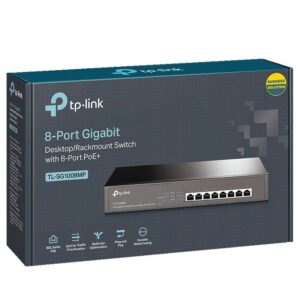 Switch TP-Link TL-SG1008MP 8portas GigabitPOE