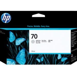 Tinteiro Original HP 70 Cinza Claro C9451A 130mL