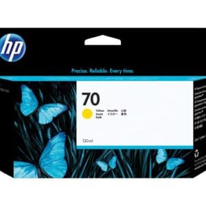 Tinteiro Original HP 70 Amarelo C9454A 130mL