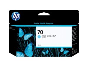 Tinteiro Original HP 70 Azul Claro C9390A 130mL