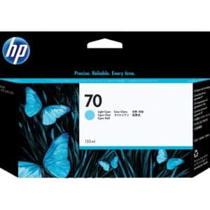 Tinteiro Original HP 70 Azul Claro C9390A 130mL