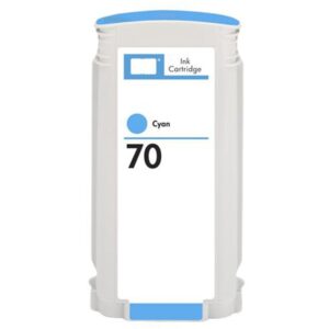 Tinteiro Compatível HP 70 Azul Substitui C9452A 130mL