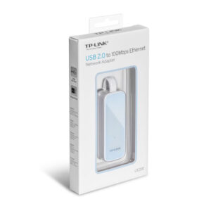 Adaptador TP-LINK UE200 USB 2.0 para RJ45 Porta de Rede Ethernet 1 10 100Mbps