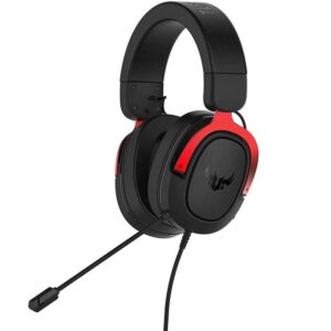 Auscultadores Gaming Asus Tuf H3 Vermelho e Preto