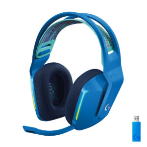 Auscultadores Gaming Sem Fios Logitech com Microfone G733 Azul