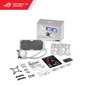 Dissipador Refrigeração Líquida Asus Rog Ryuo III 240 Argb Branco